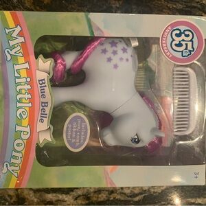 My Little Pony Blue Belle with Pink Mane and Purple Stars